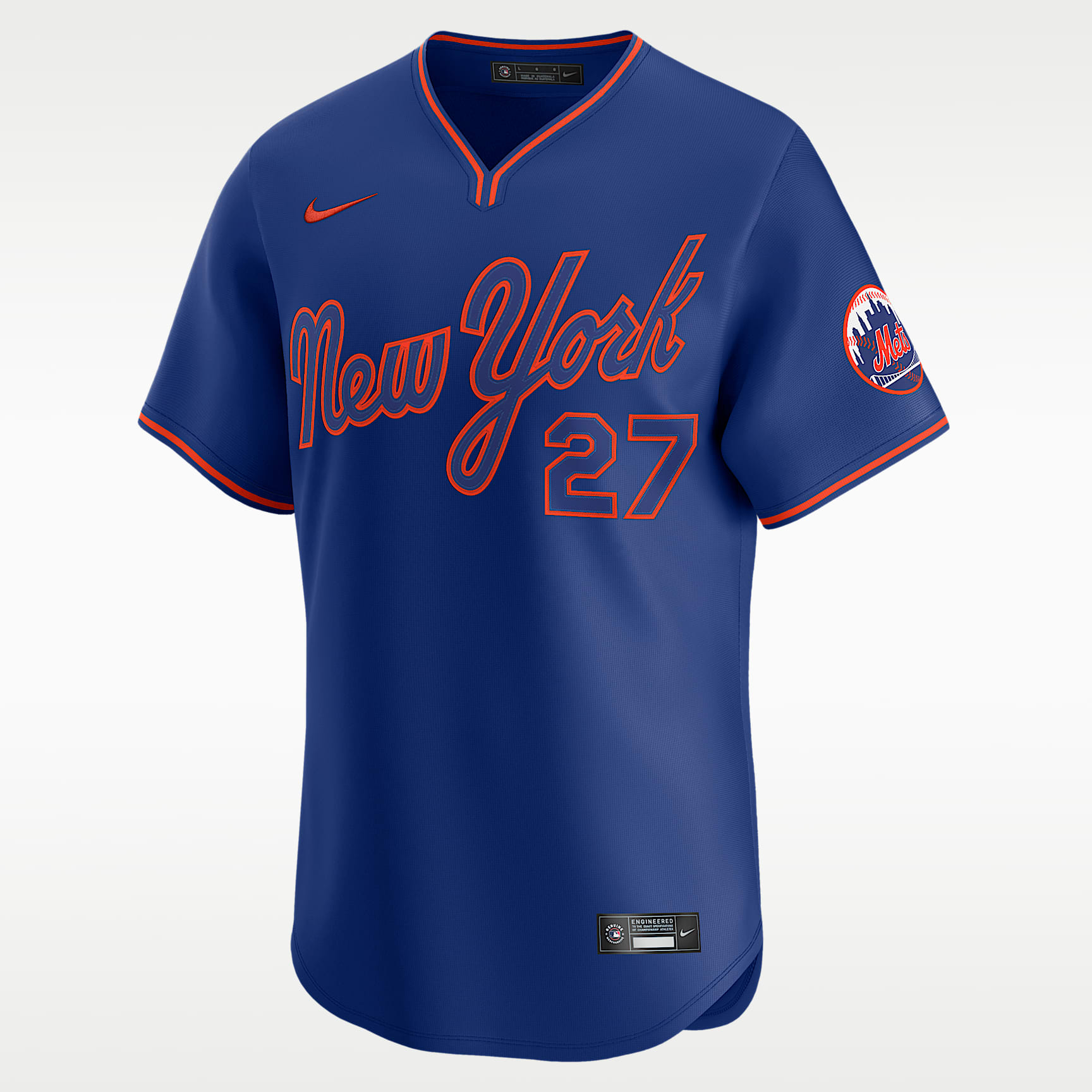 Mark Vientos New York Mets Men's Nike Dri-FIT MLB Limited Jersey